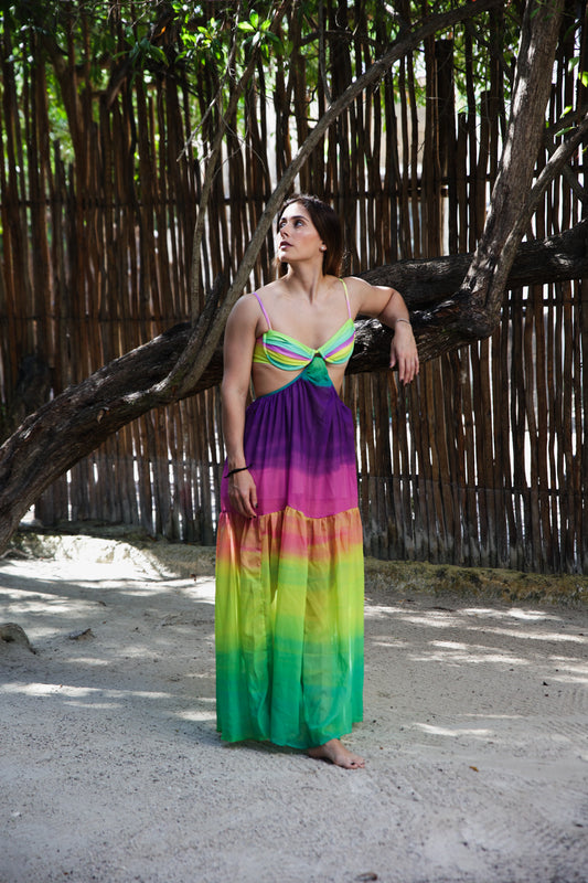 Sunset Multicolor Dress