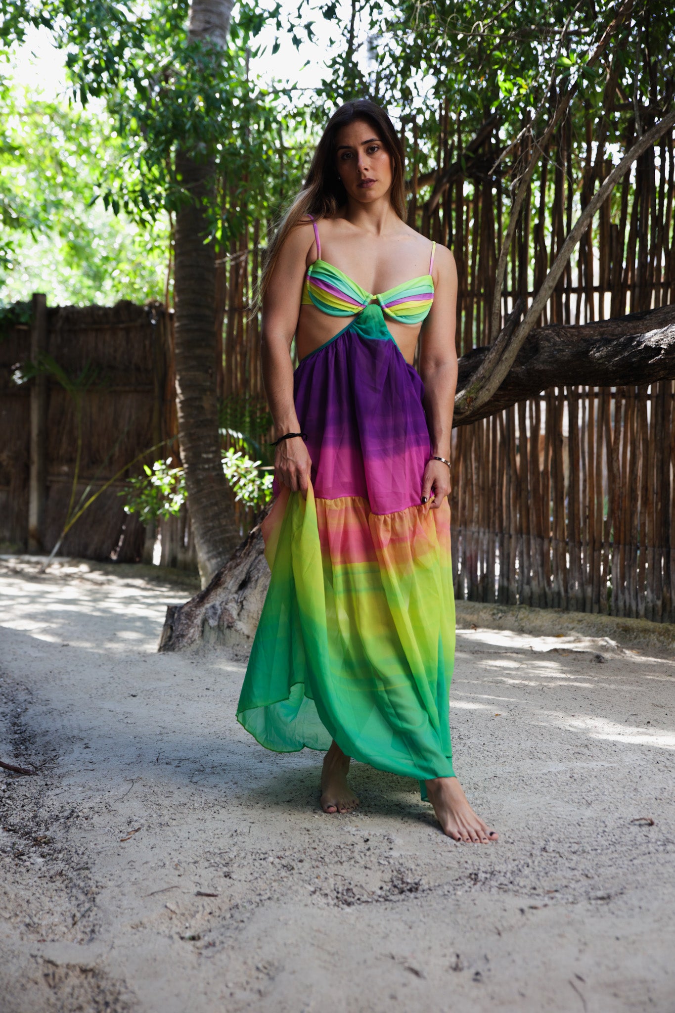 Sunset Multicolor Dress